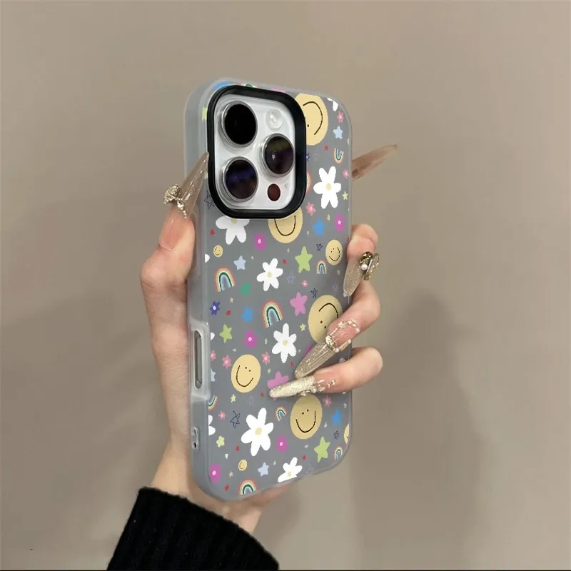 Korean Smile Daisy Rainbow Pho - огляд і ціна Phone Cases Korea