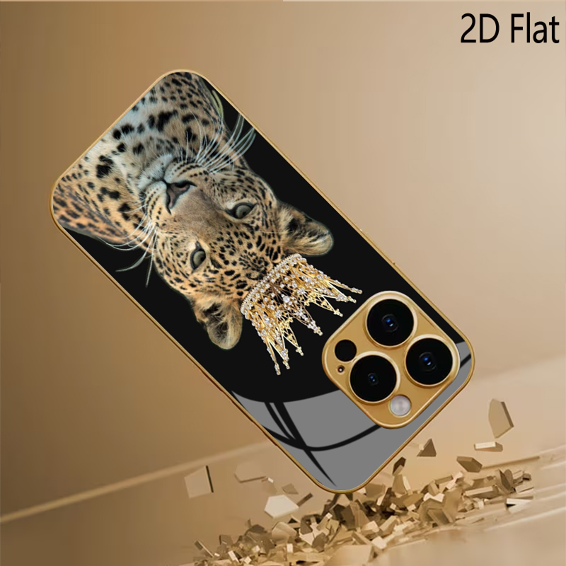 Leopard King Patterned tempere - огляд і ціна Phone Cases With Camera Cover