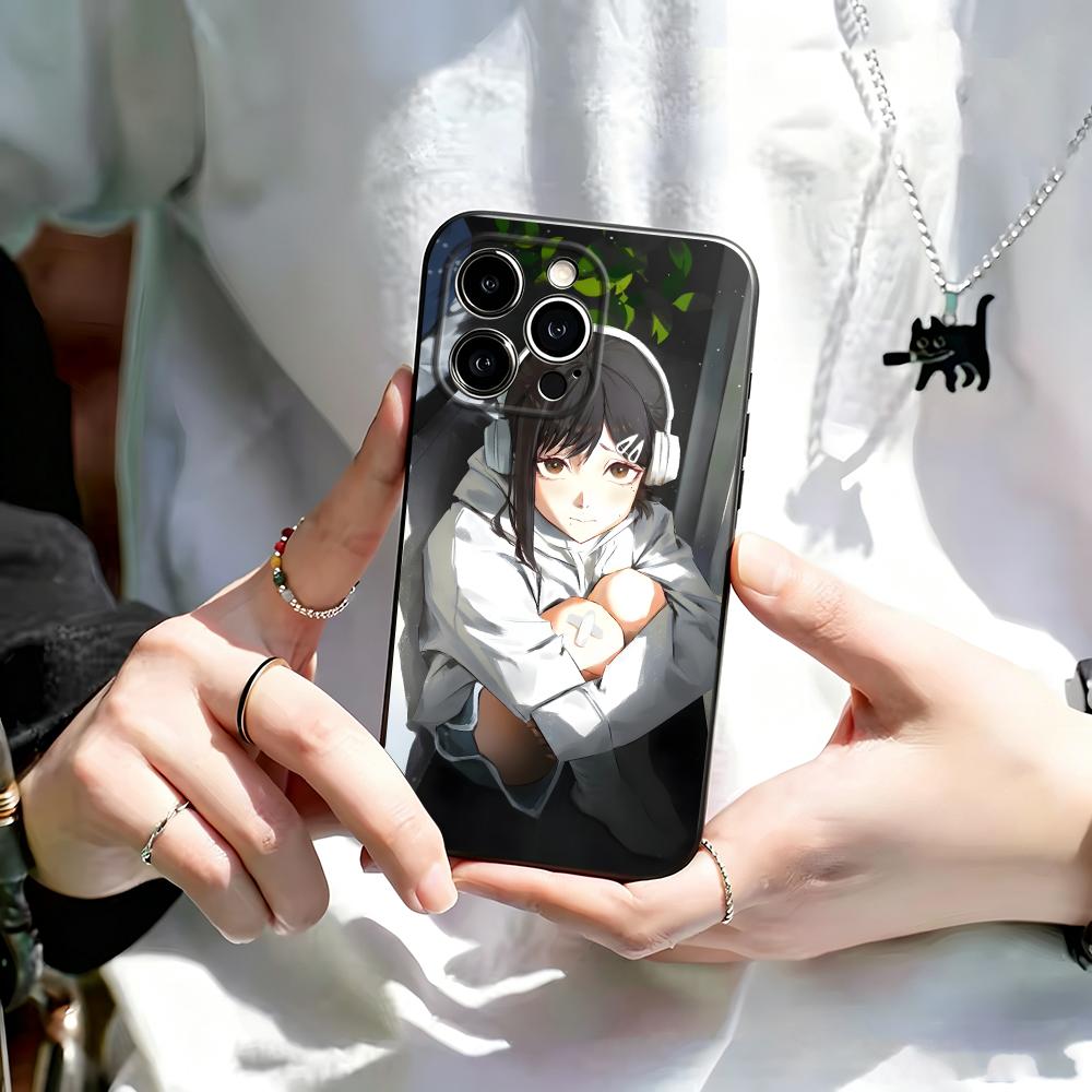 Chainsaw Man Kobeni Higashiyam - огляд і ціна Phone Cases Black