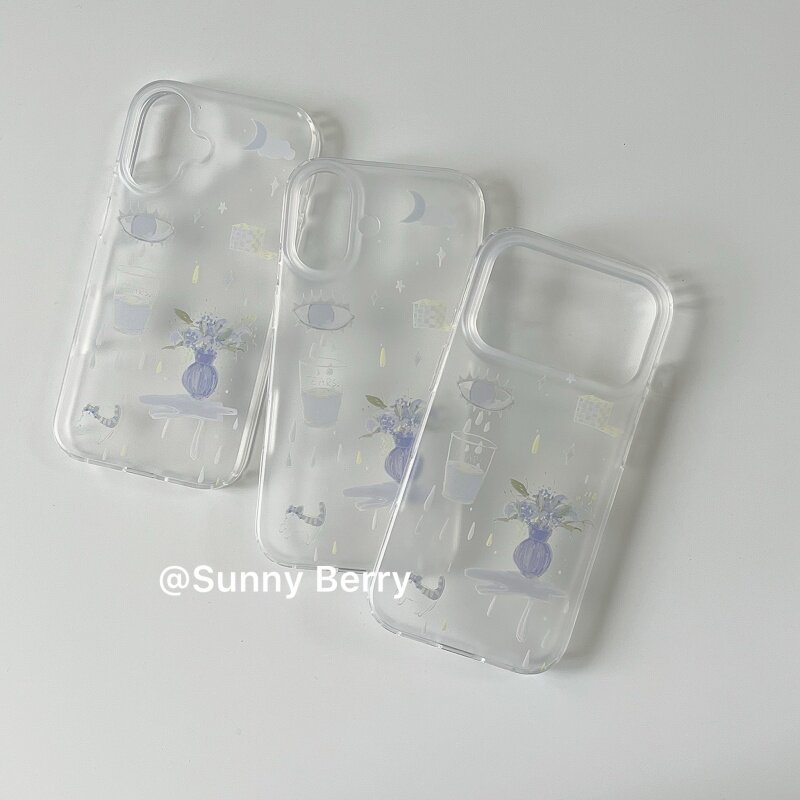 Korean Ins Blue Tear Vase Illu - огляд і ціна Phone Cases Korea