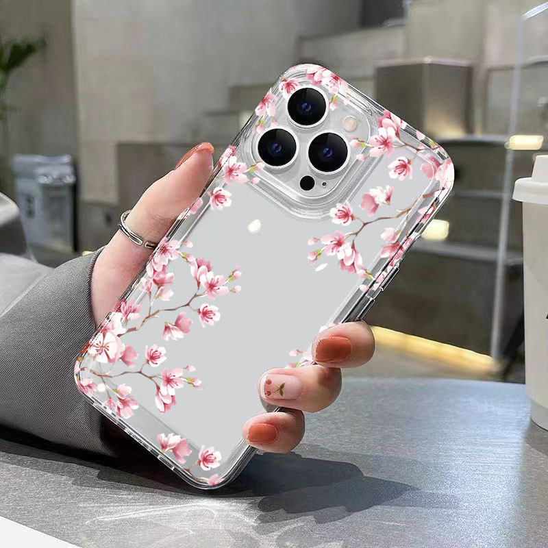Pink Flower Design Transparent - огляд і ціна Phone Cases Art