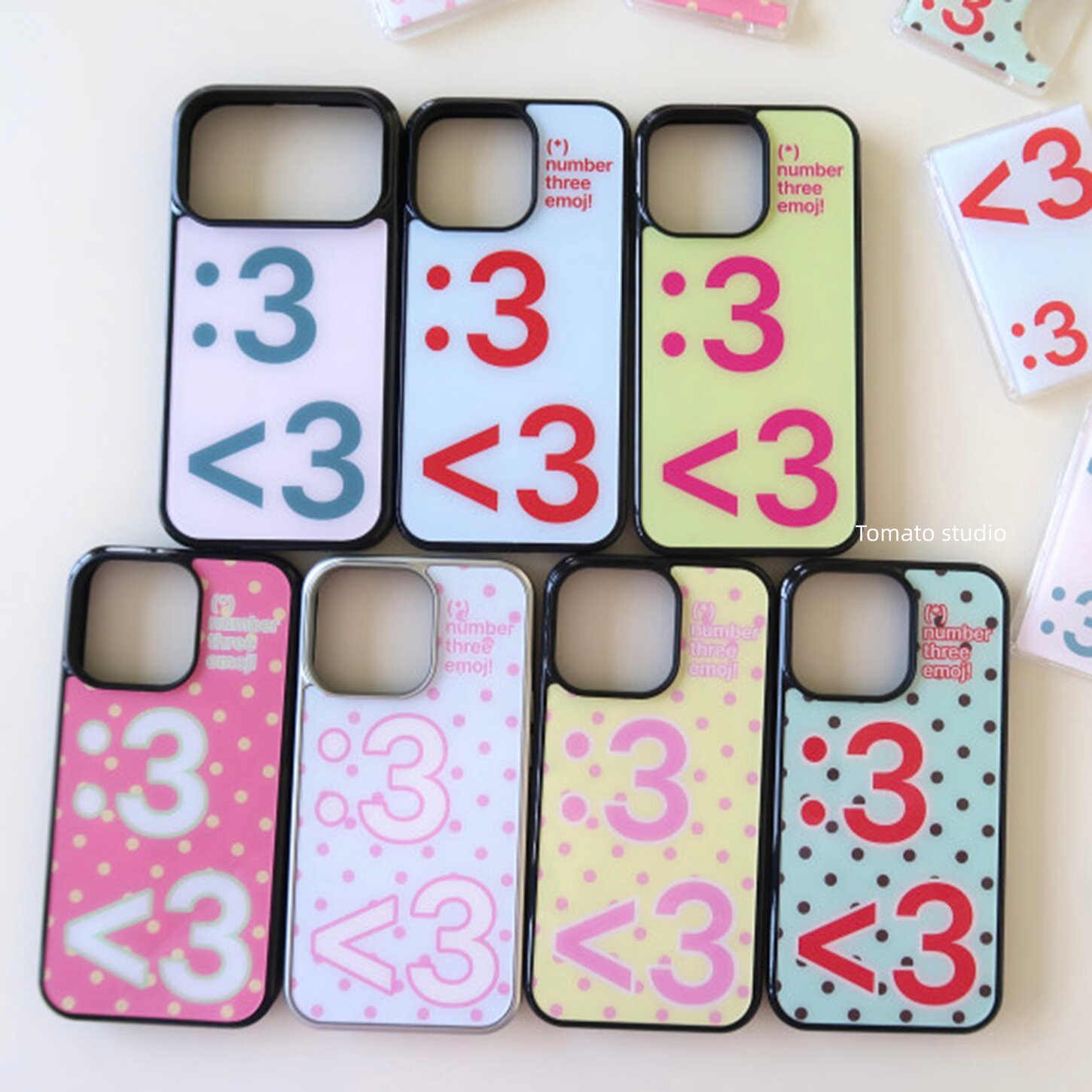 Korean Ins Digital Symbol Polk - огляд і ціна Phone Cases Korea