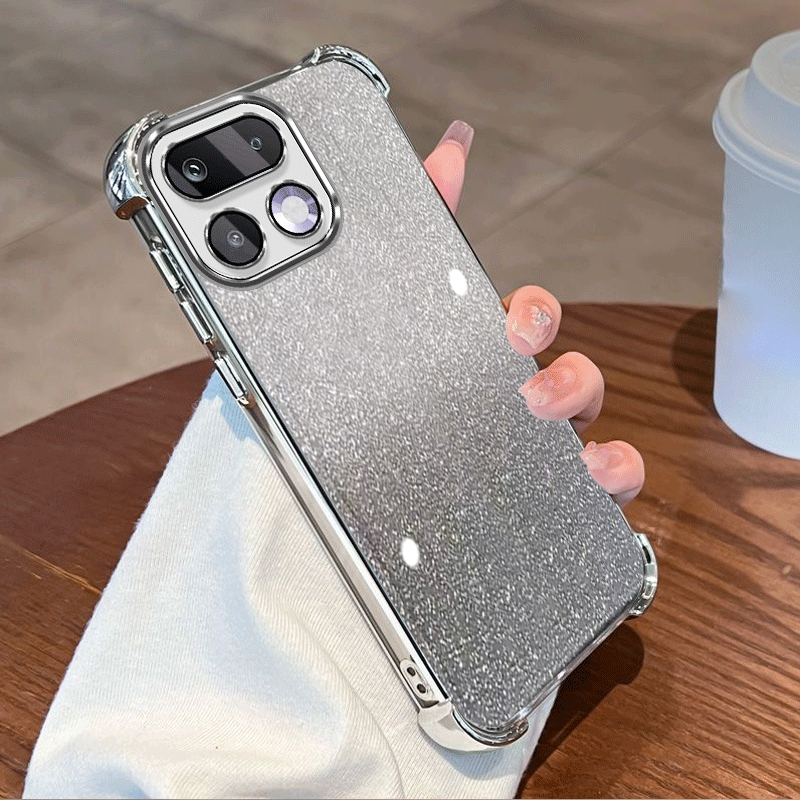 Glitter Plating Clear Protecti - огляд і ціна Glitter Shockproof Case