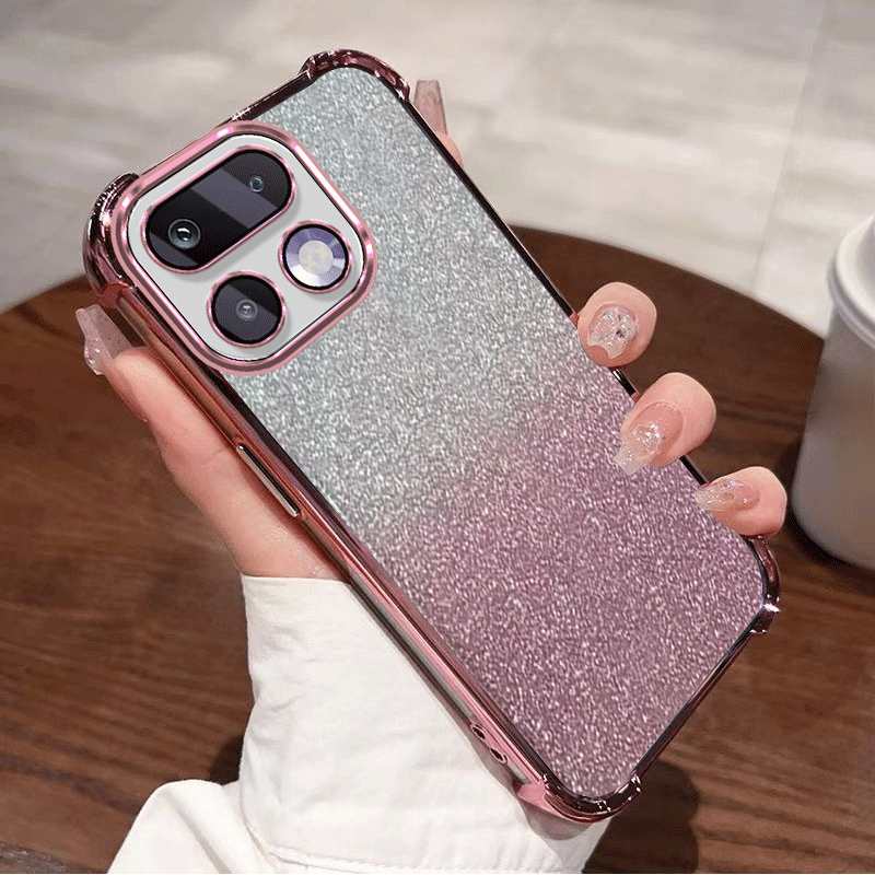 Glitter Plating Clear Protecti - огляд і ціна Glitter Shockproof Case