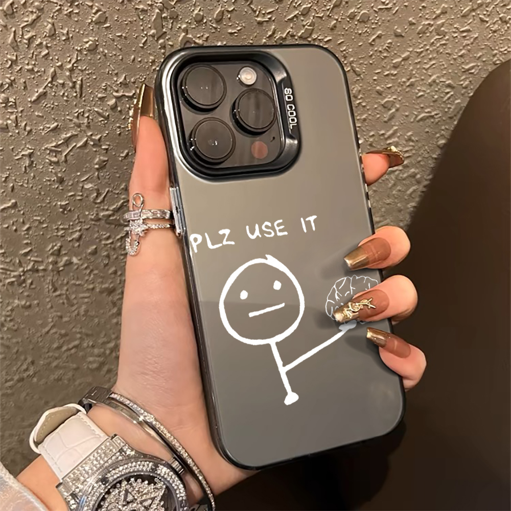 Funny Meme Stick IMD Phone Cas - огляд і ціна Phone Cases With Camera Cover