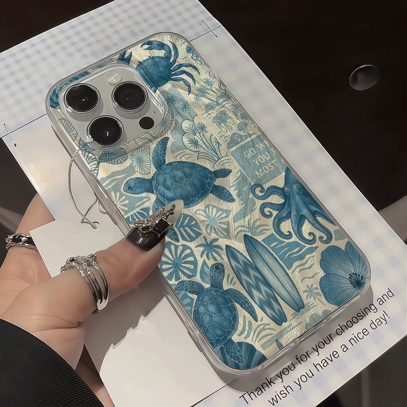 Wave Background Summer Sea Pho - огляд і ціна Phone Cases With Camera Cover