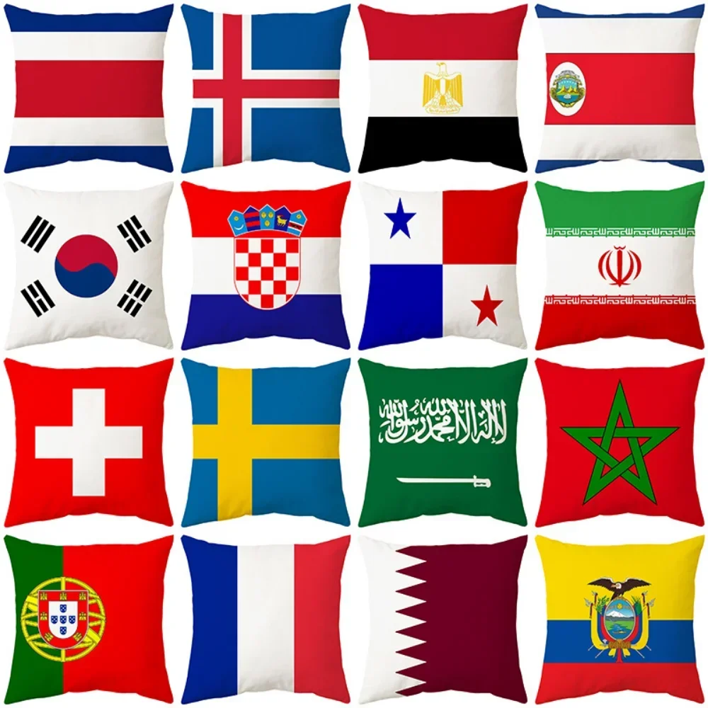 National Flags Printed Pillow  - огляд і ціна Phone Cases Qatar