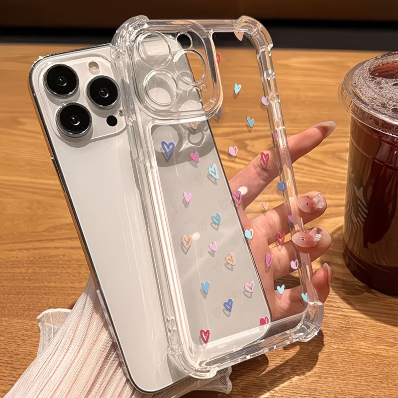 Transparent Corner Bumper Colo - огляд і ціна Phone Cases Transparent