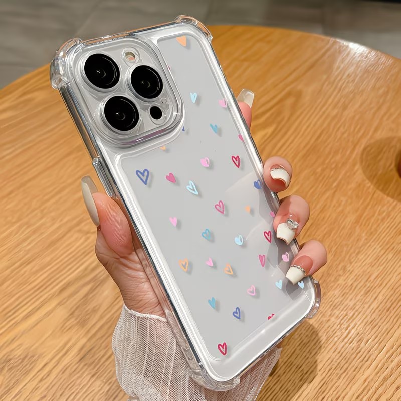 Transparent Corner Bumper Colo - огляд і ціна Phone Cases Transparent